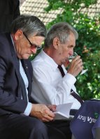 Fotogalerie: Návštěva prezidenta Miloše Zemana 2019 #17