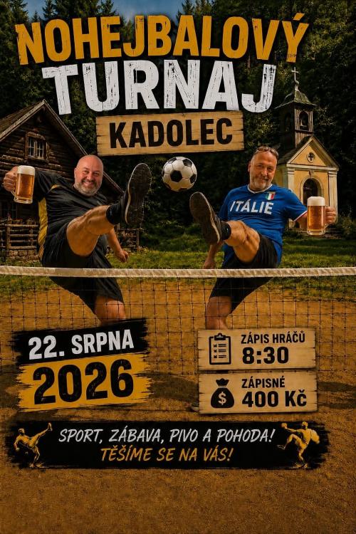 Nohejbalový turnaj Kadolec 1